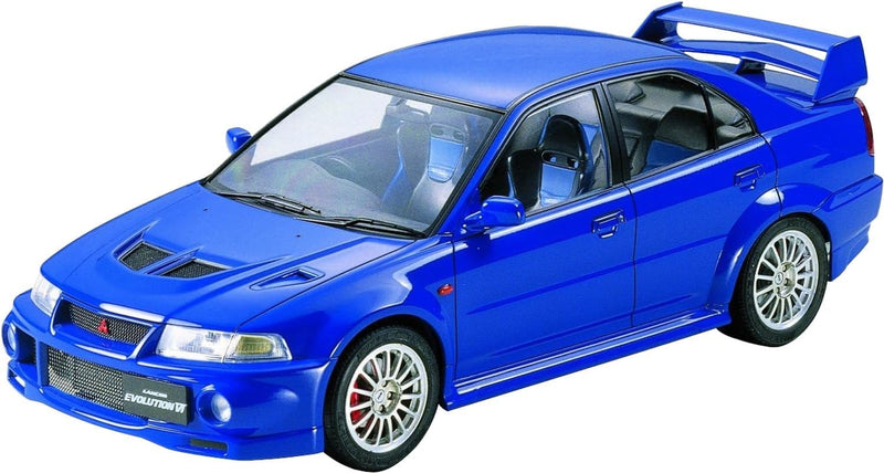 Tamiya 300024213 - 1:24 Mitsubishi Lancer Evolution VI, Blau