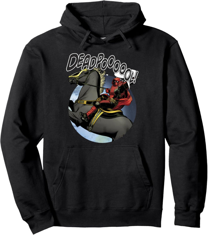 Marvel Deadpool Horseback Robin Pullover Hoodie