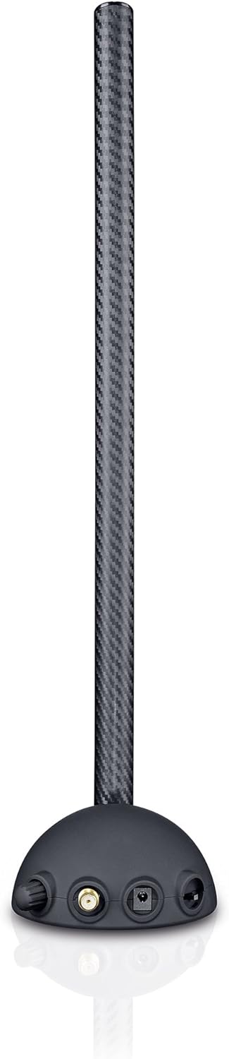 Oehlbach Scope Max - Aktive DVB-T2 HD Stabantenne mit LTE-Filter- Digitale Zimmerantenne - regelbare