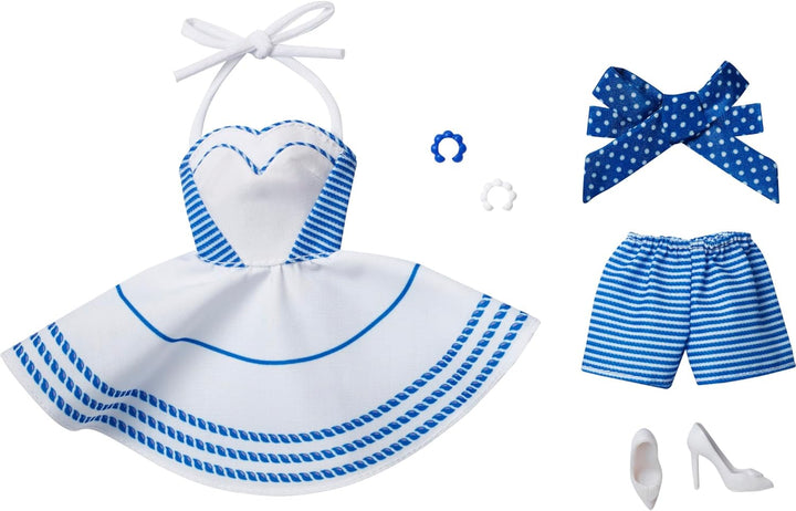 BARBIE THE MOVIE - Kleidung für Filme Fans, enthält drei bekannte Outfits aus dem Barbie-Spielfilm m