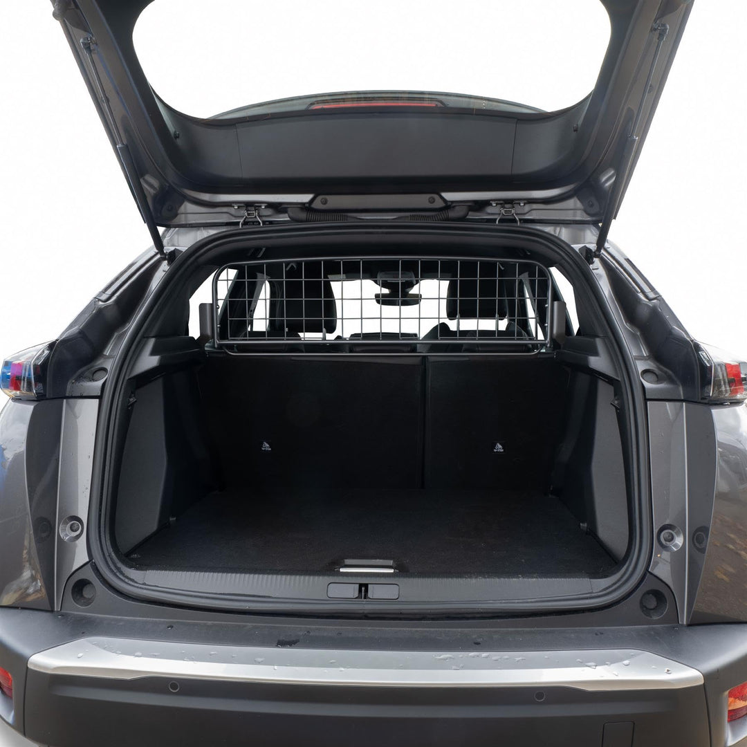 TRAVALL Hundegitter für Peugeot 2008 (2019+) fahrzeugspezifisches Trenngitter Auto Kofferraum Auto H