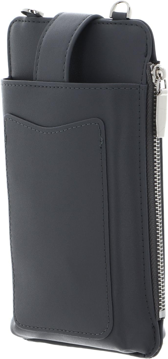 Seidenfelt Medja - Handytasche 18 cm anthracite, anthracite