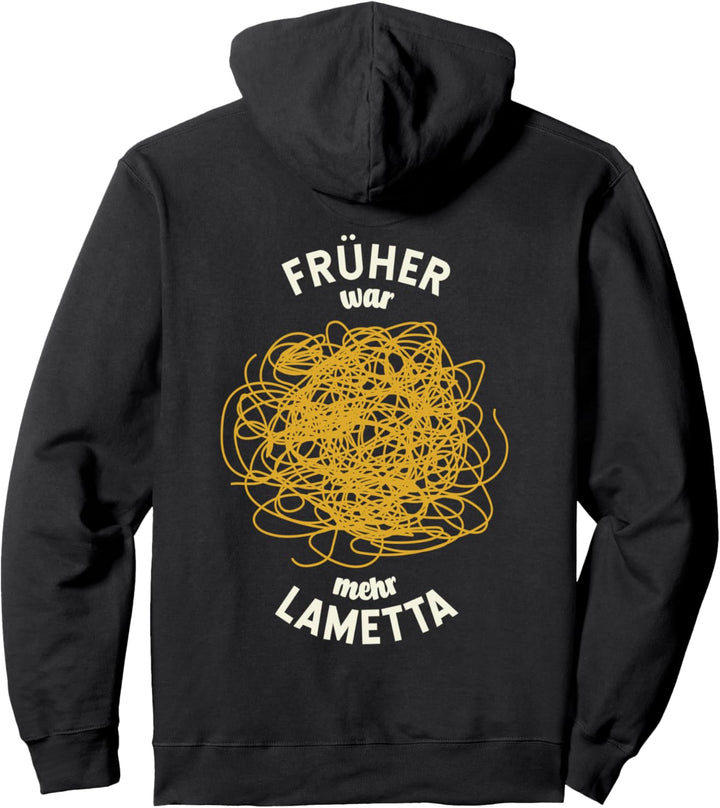Lustiges Früher war mehr Lametta Weihnachtsbaum Weihnachten Pullover Hoodie