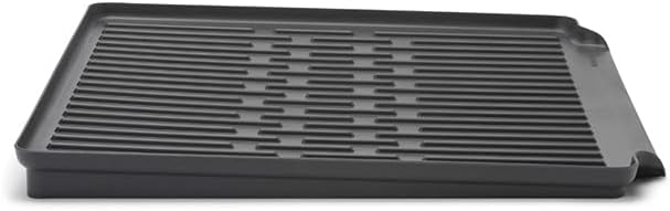Brabantia Faltbares Gross Abtropfgestell, Metall Kunststoff, Dunkel Grau L Dark Grey, L Dark Grey