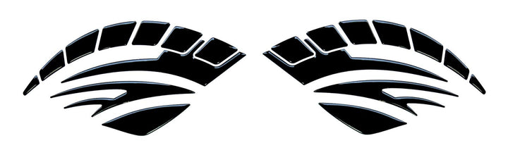 BIKE-label Tankpad Seitentank Black Schwarz kompatibel für Honda 810000