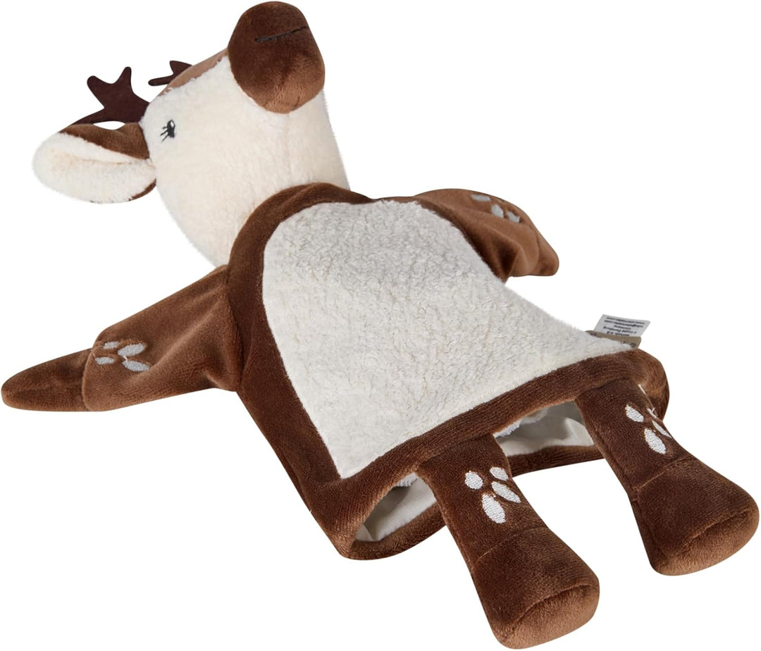 Sterntaler Handpuppe REH, Kinder- und Babyspielzeug, weicher Flausch, Kopf wattiert mit Polyesterwat