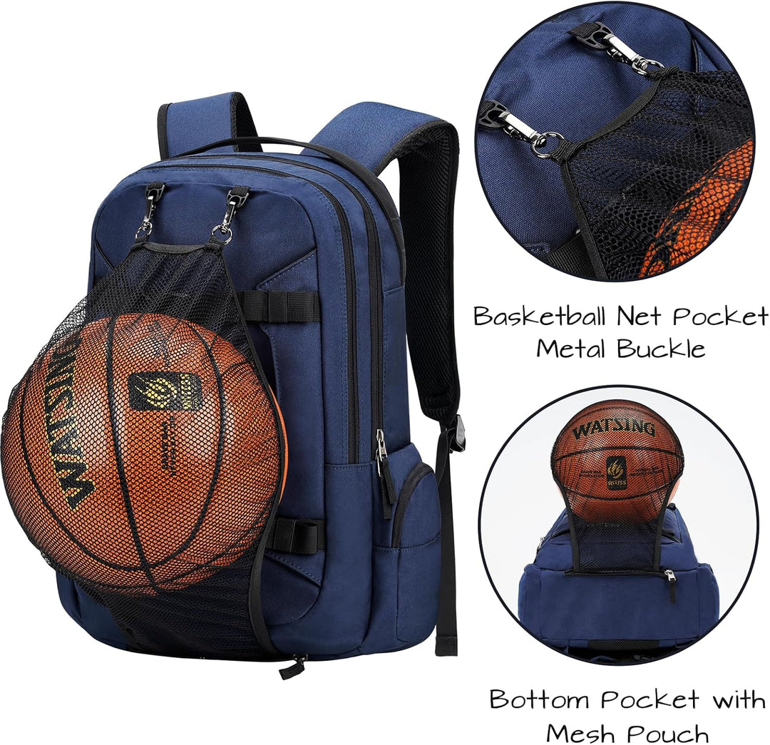 Ronyes Basketball Tasche Blau, Blau