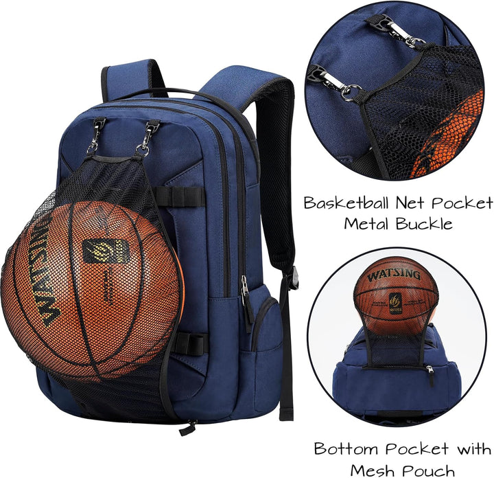 Ronyes Basketball Tasche Blau, Blau
