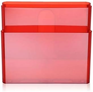 Kartell Magazine Rack, Orangerot Zeitungsständer Rot, Zeitungsständer Rot