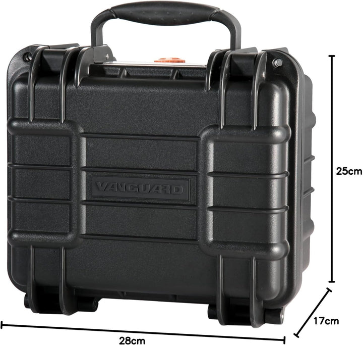 Vanguard Supreme 27F Wasserdichter Fotokoffer mit Schaumstoff schwarz, mit Schaumstoff