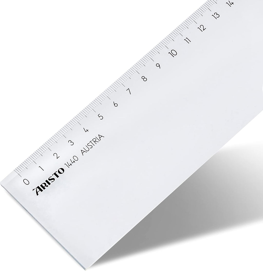 Aristo AR1440 Lineal (Plexiglas, 100cm) glasklar, 100cm
