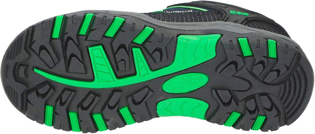 CMP Unisex Kinder Kids Rigel Low Trekking Shoes WpTrekking-Schuhe 28 EU B Blue Gecko, 28 EU B Blue G