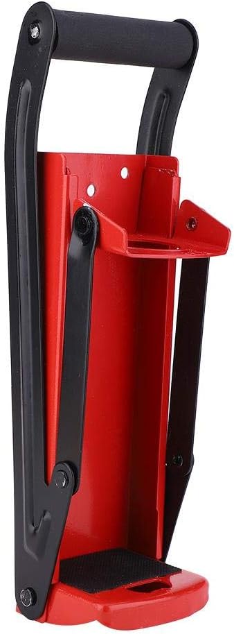 Dosenbrecher, 500 ml 16 Unzen und 12 Unzen Smasher Red Steel Gummigriff Kunststoffflasche Recycling-