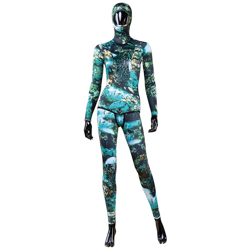 SALVIMAR Damen Sea Walker Lady 5,5 Unterwasserangelanzug, Camu, 5,5mm M