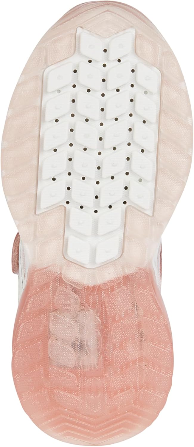 Geox Mädchen J Spaziale Girl A Sneaker 30 EU Lt Rose Lt Ivory, 30 EU Lt Rose Lt Ivory