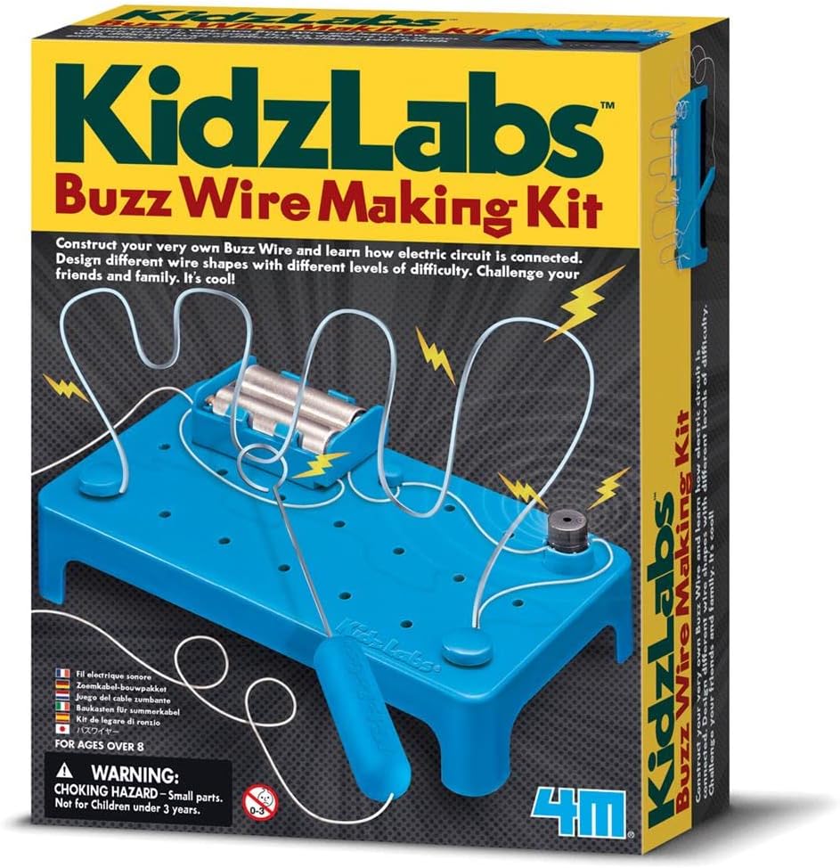 4M 4109 Kidz Labs Buzz Wire Kit,Blue