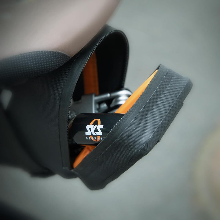 SKS GERMANY Trail Saddle Bag M Satteltasche für Fahrräder (Fahrradtasche, Wasserdicht & Robust, Für