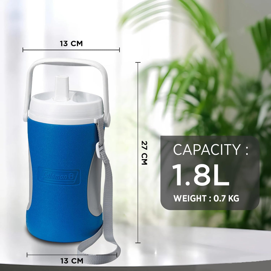 Coleman Performance Kühlflasche 1,8 L Kühlbox, 1,8 l, Thermoskanne, Wasserspender, Kühleimer für Get