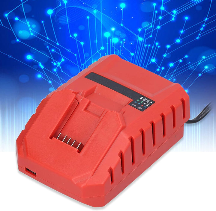 Akkuladegerät Ersatzwerkzeug Kompatibel für Hilti, 12V C4/12-50 100-240V Akkuladegerät(Europäische V