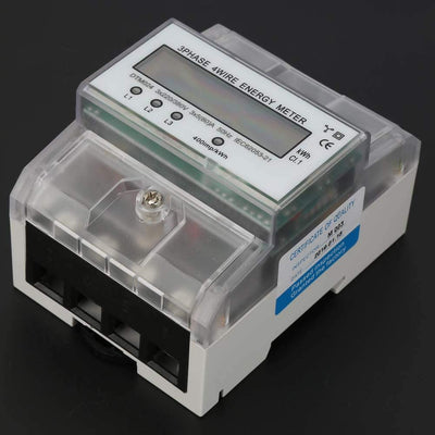 220 / 380V 5-80A Energieverbrauch Digitaler Stromzähler 3 Phasen 4P KWh-Zähler mit digitalen LCD-Pro