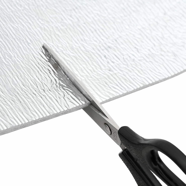 vidaXL Heizkörper-Reflektorfolie Silber 5 x 0,5 m Polyethylen, Heizaccessoire fürs Wohnzimmer, zylin