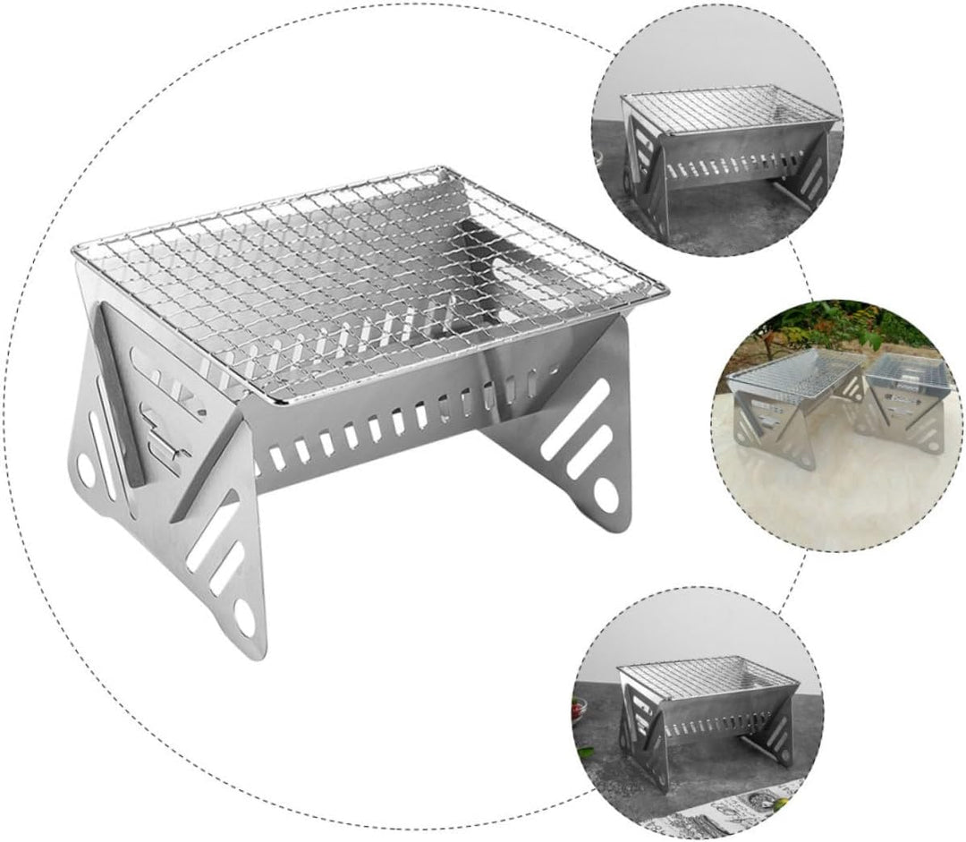 Supvox 2St Grillofen im Freien Lagerfeuer-Grillplatte Innengrill Camping grillkocher Aussengrill ede