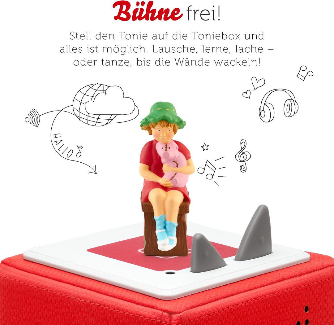 tonies Hörfiguren für Toniebox, Astrid Lindgren: Lotta – NA klar, Lotta kann Radfahren/Lotta zieht u