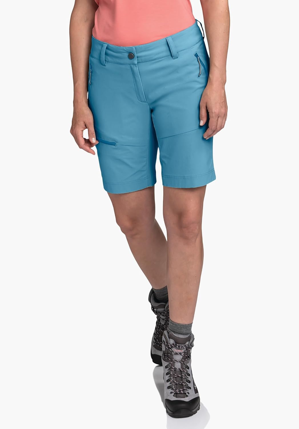 Schöffel Damen Shorts Toblach2, leichte und kühlende Kurze Wanderhose mit elastischem Stoff, vielsei