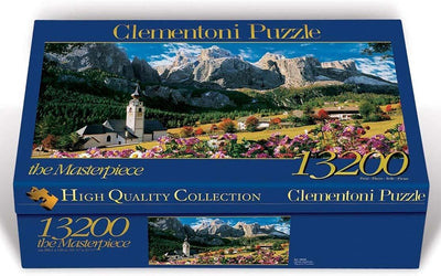 Clementoni 38007 Sellagruppe Dolomiten – Puzzle 13200 Teile, Geschicklichkeitsspiel für die ganze Fa