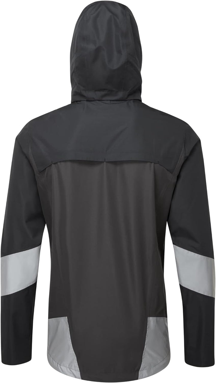 Altura Herren Typhoon Radjacke, wasserdicht, reflektierend, Schwarz – Grösse L Schwarz L, Schwarz L
