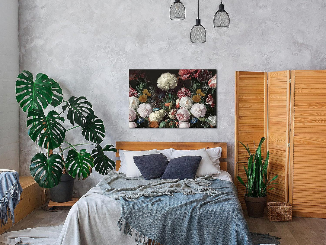 murando - Bilder Blumen 120x80 cm Vlies Leinwandbild 1 tlg Kunstdruck modern Wandbilder XXL Wanddeko