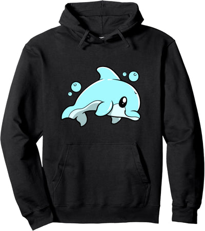 Delphin Geschenk - Delfin Kindergeburtstag Pullover Hoodie
