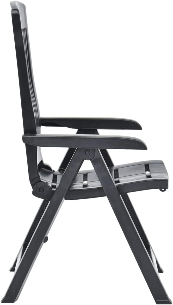 Gecheer 2X Verstellbare Gartenstühle Gartenstuhl Verstellbar Stuhl Klappsessel Klappstuhl Campingstu