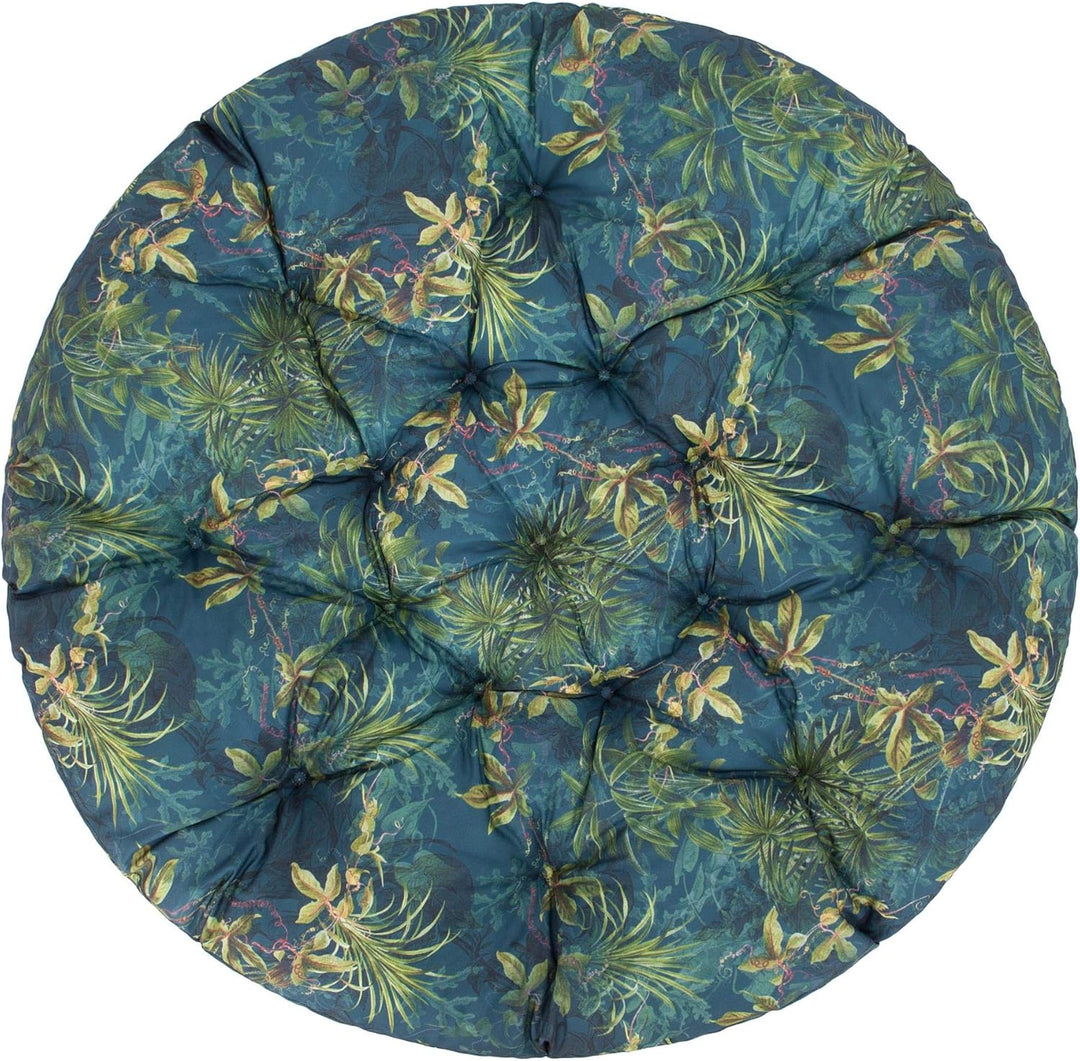 PillowPrim Polster für Papasansessel, Auflage, Ersatzpolster Papasan D 114 cm, Bodenkissen gepolster