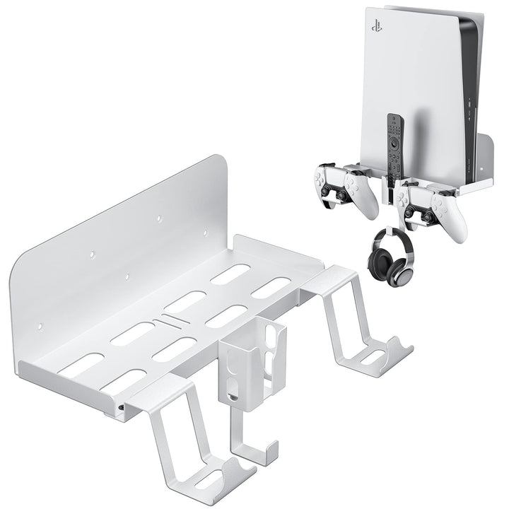 Aceshop Wandhalterung PS5,5 IN 1 Wandhalterung Set für Playstation 5 (Disc und Digitale) Robust Stah