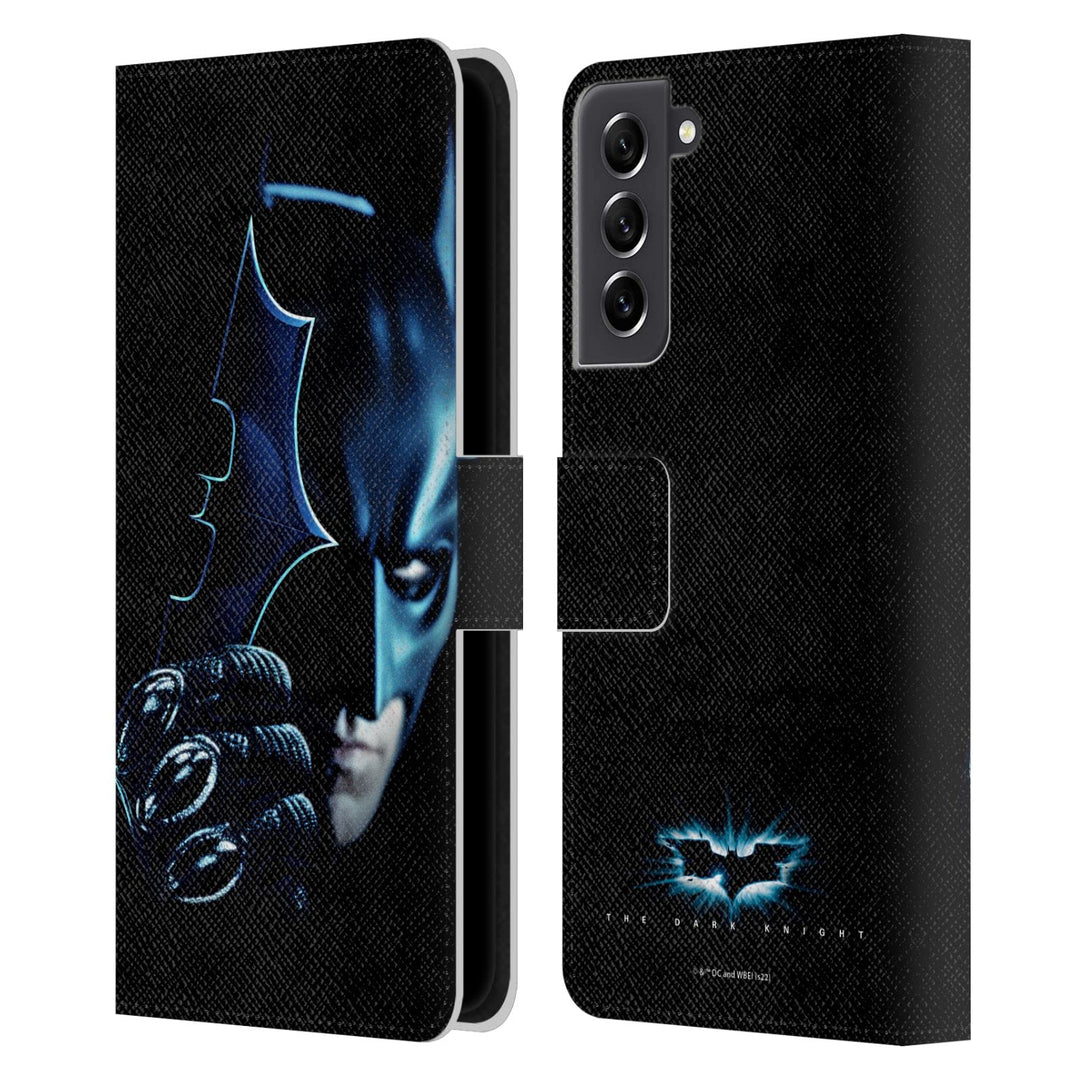 Head Case Designs Offizielle The Dark Knight Batman Batarang Wichtige Kunst Leder-Wallet-Hülle Kompa