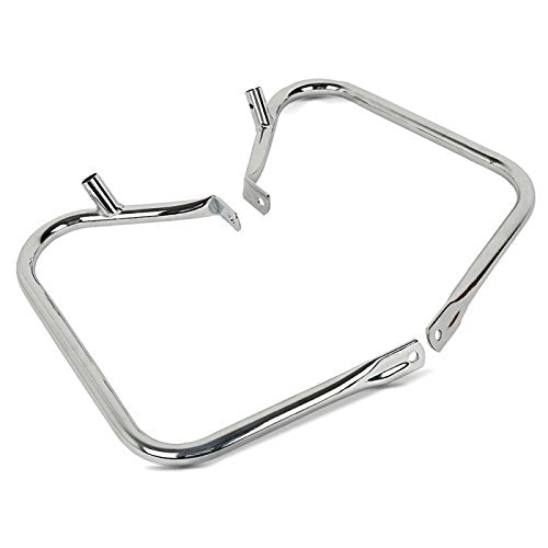 Satteltaschen Schutzbügel CR für Harley Davidson Road King 97-08 Chrom