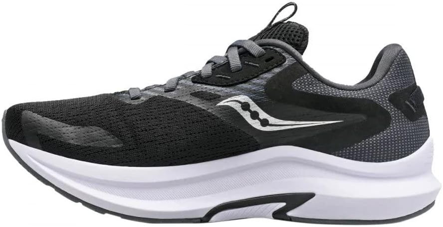 Saucony Herren Laufschuhe 41 EU Schwarz Weiss, 41 EU Schwarz Weiss