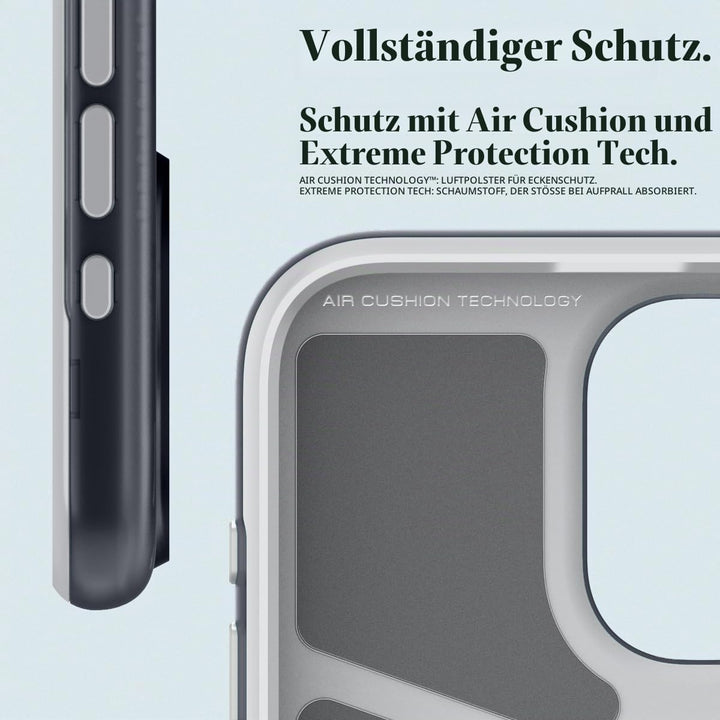 Spigen Classic C1 MagFit Hülle Kompatibel mit iPhone 15 Pro Kompatibel mit MagSafe -Graphite, Graphi
