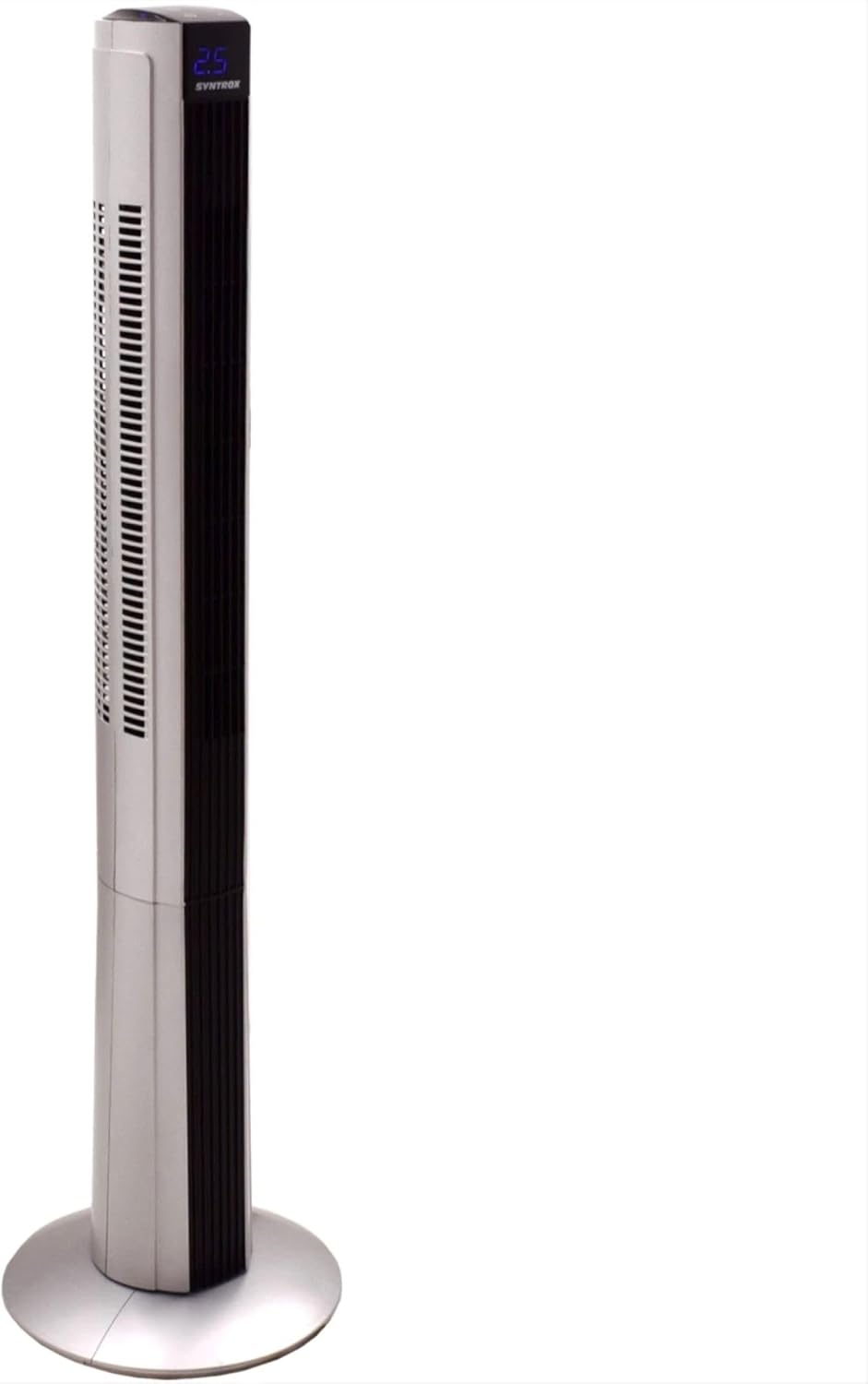Syntrox Turmventilator 120cm mit Fernbedienung | Säulenventilator Timer 7,5h | Standventilator 90° O