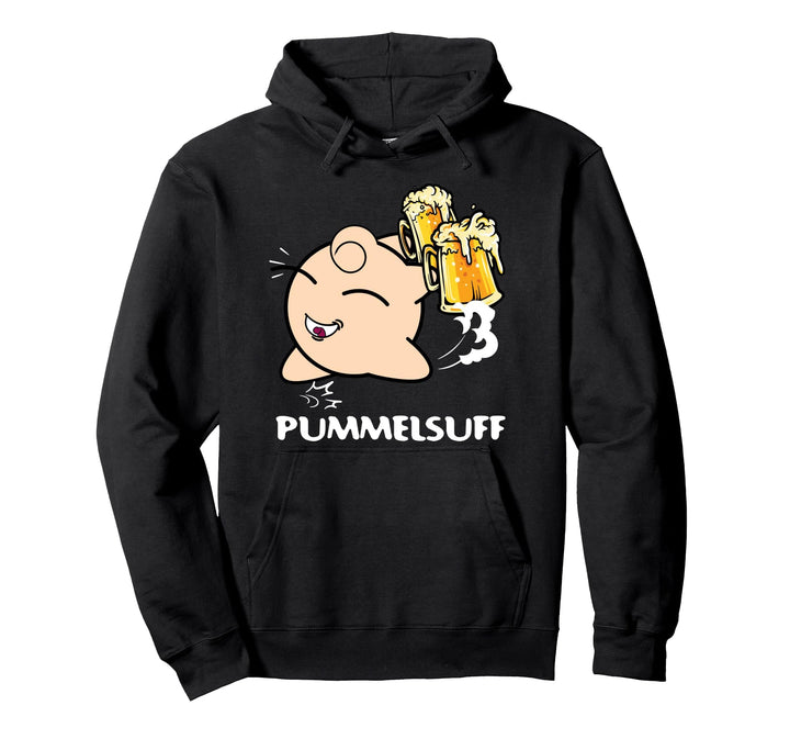 Pummelsuff Anime Beer Bier Pummeluff Figur Kuscheltier Party Pullover Hoodie