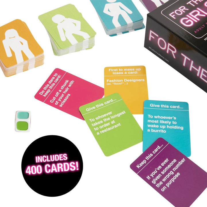 WHAT DO YOU MEME? for The Girls – Das ultimative Girls Night Partyspiel (UK Edition) Mädchen 2, Mädc