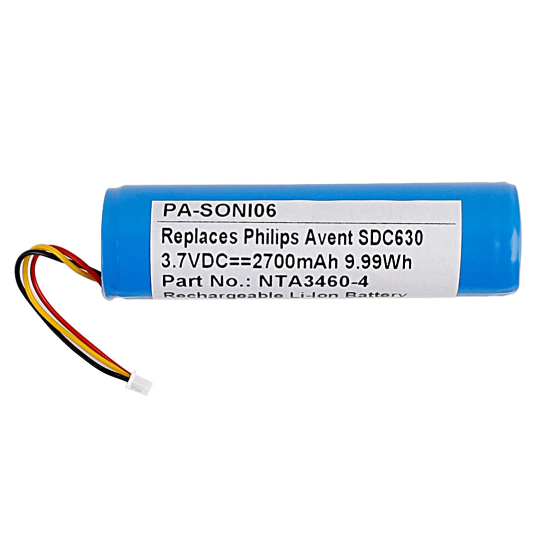 [NEU] Vvsialeek Hohe Qualität NTA3460-4 Ersatz Akku für Avent SCD630/37, SCD630/26, SDC620, SDC620/2