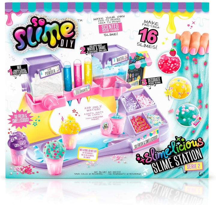 Canal Toys - So Slime DIY - Slimelicious Slime Station Serie 2 - Slime-Set für Kinder mit 16 Slimes