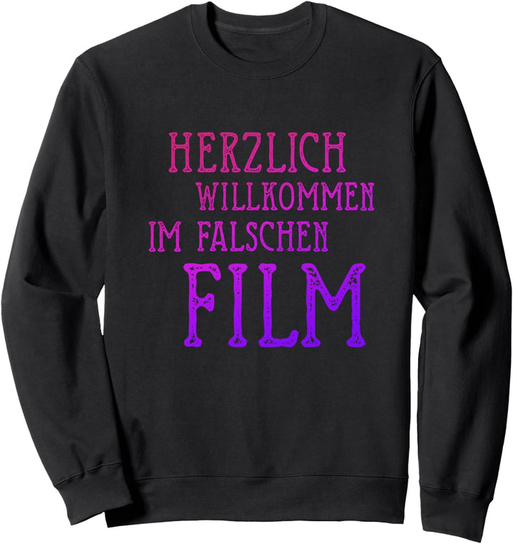 Herzlich willkommen im falschen Film, Kino Geek Sweatshirt