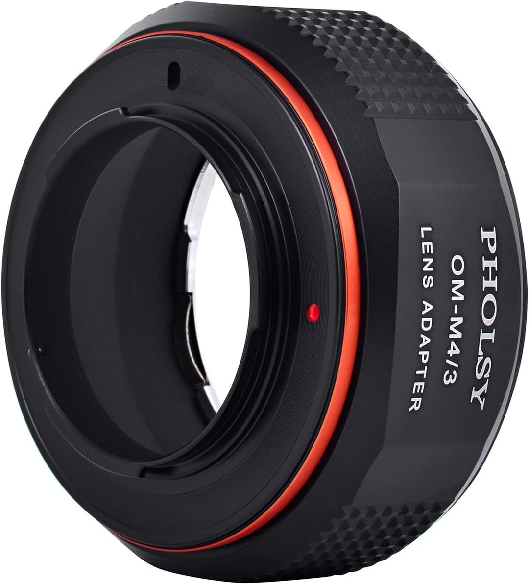 PHOLSY Objektivadapter OM auf MFT Mount Adapter Kompatibel mit Olympus Zuiko OM Objektiv auf M4/3 Mi