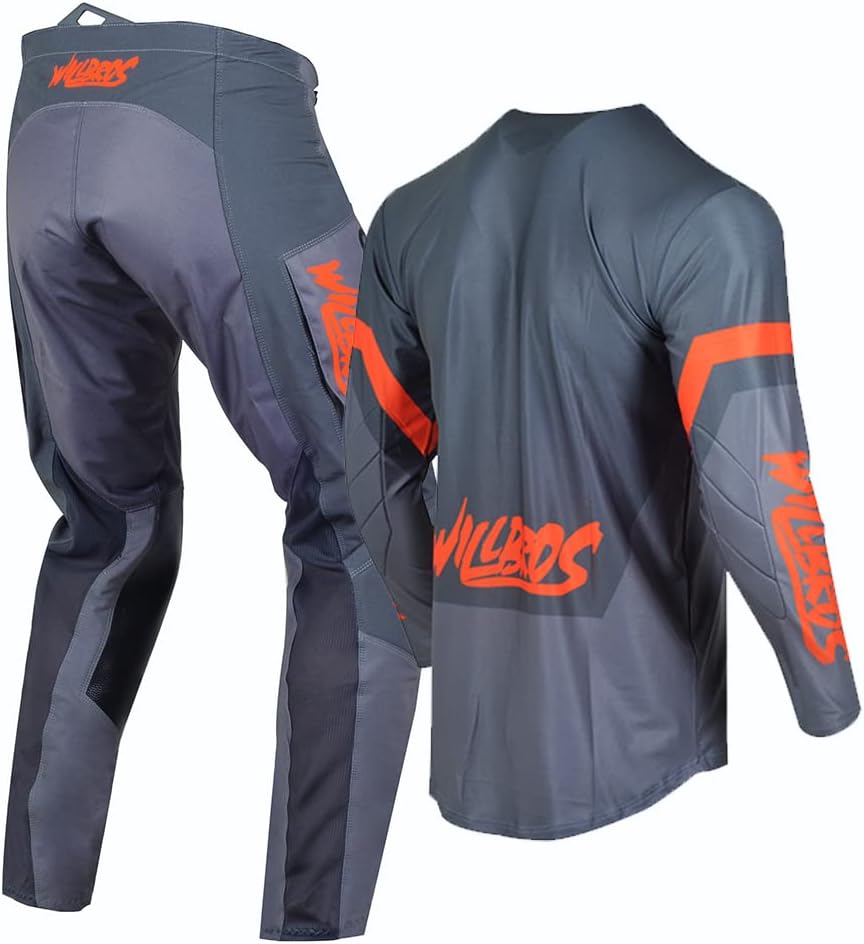 Willbros Motocross Jersey Hose Combo Männer Frauen Dreckiges Fahrrad MX Ausrüstungsset Offroad mit R