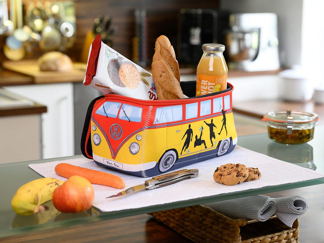 BRISA VW Collection - T1 Bulli Bus Kulturbeutel Kosmetiktasche | Volkswagen Universaltasche Waschbeu