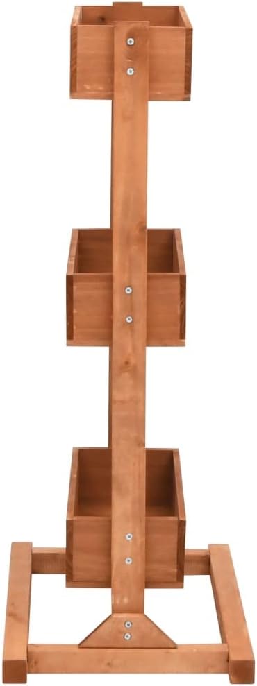 vidaXL Tannenholz Pflanzkübel Blumenkübel Blumenkasten Pflanzkasten Hochbeet Blumentopf Pflanzgefäss