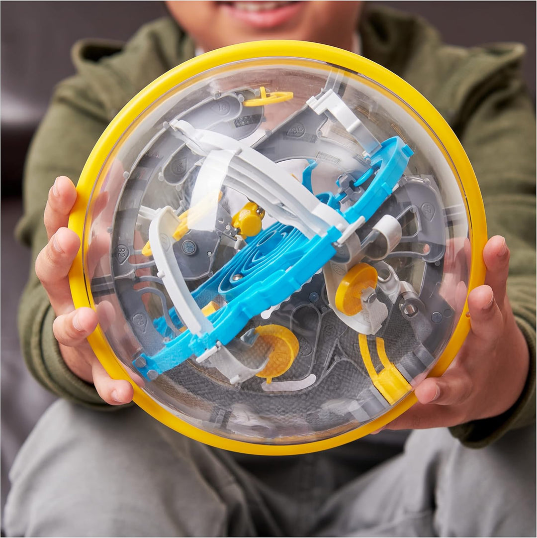 SKLZ Unisex Glow in The Dark Mini Basketball Hoop & Spin Master Games Perplexus Beast, 3D-Kugellabyr